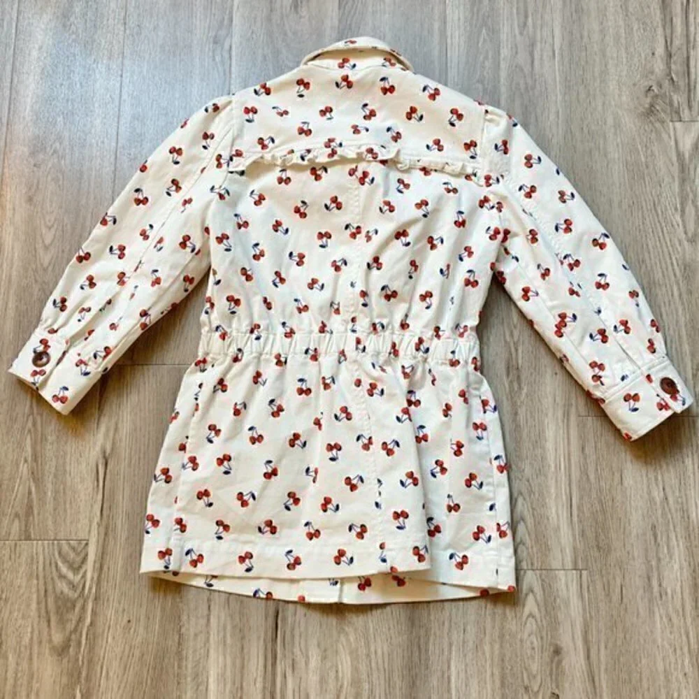 Kate Spade Cherry Toss Jacket Size XXS NWT